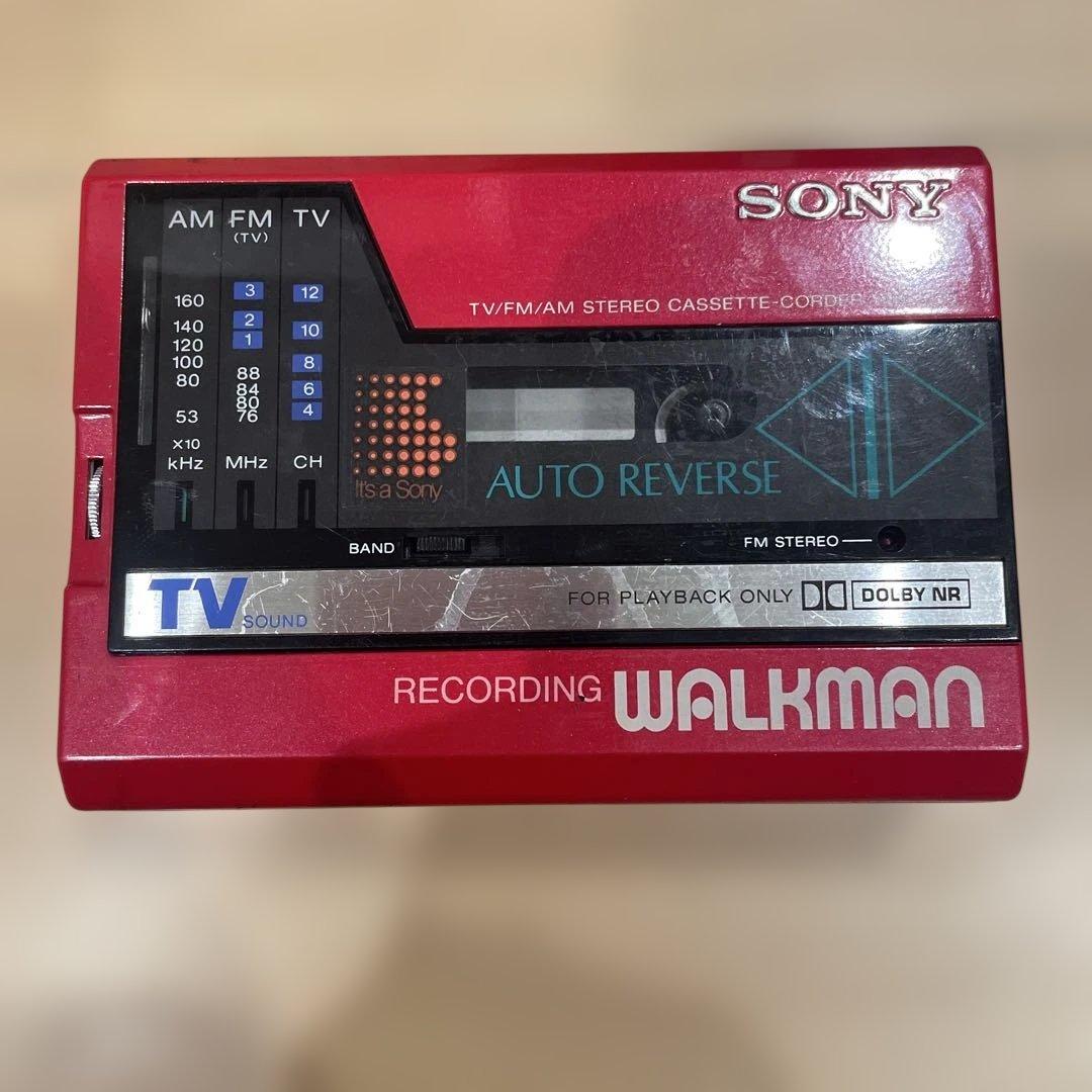 Sony Cassette Player Wm-F85 Recording Walkman