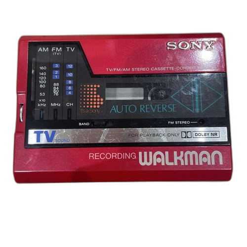 Sony Cassette Player Wm-F85 Recording Walkman