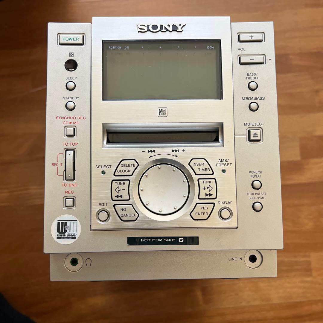Sony Cd, Md Cassette Decks