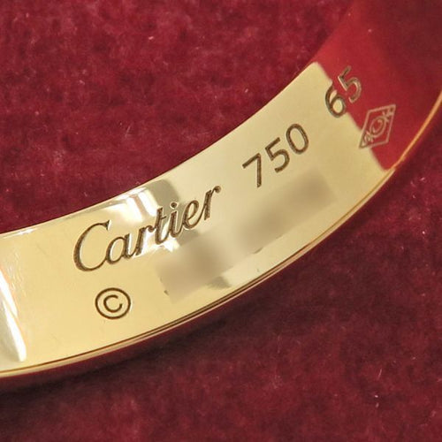 Cartier Ring #65( 24 A