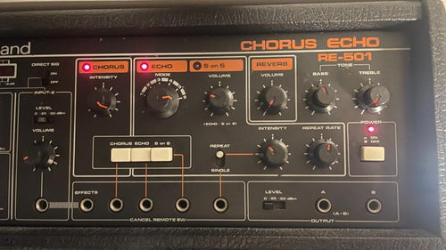 Guitar Effects Units Roland Re-501