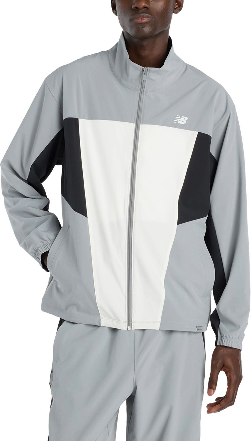 New Balance Tops (Other Than Jersey) Woven Track Jacket Mj61H33O Yst (Bk) (Tnv)