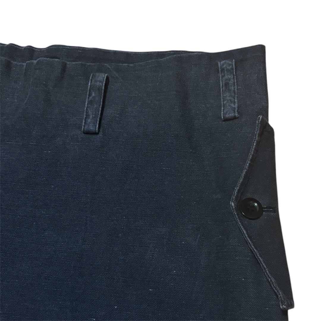 Yohji Yamamoto Wide-Leg Pants Loose-Fitting Y S 00S Sample