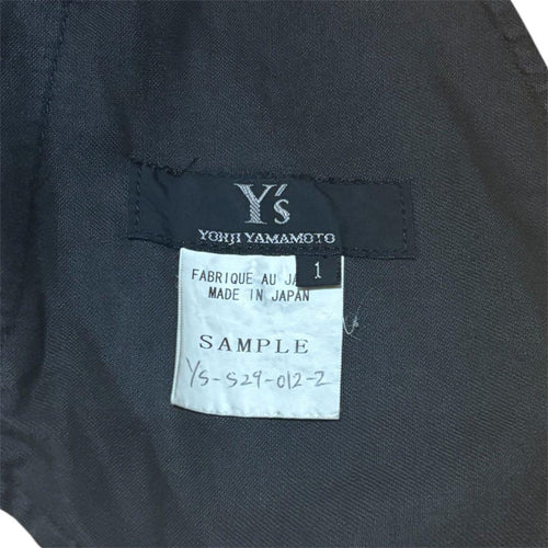 Yohji Yamamoto Wide-Leg Pants Loose-Fitting Y S 00S Sample