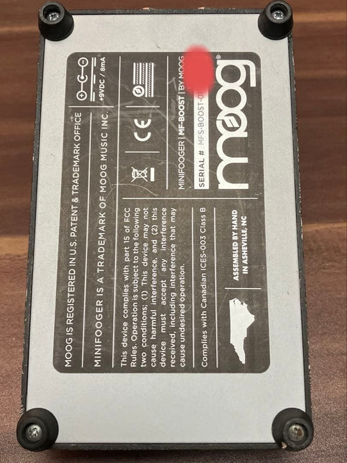 Moog Guitar Effector Mf Boost Ep-3