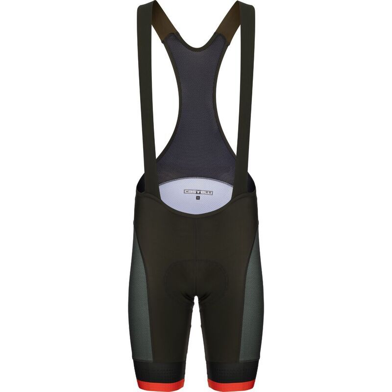 Others Castelli Competizione 2 Edition Kit Bibshort Mens Deep Greenclayfiery Red