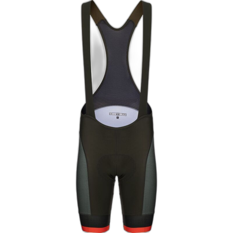 Others Castelli Competizione 2 Edition Kit Bibshort Mens Deep Greenclayfiery Red