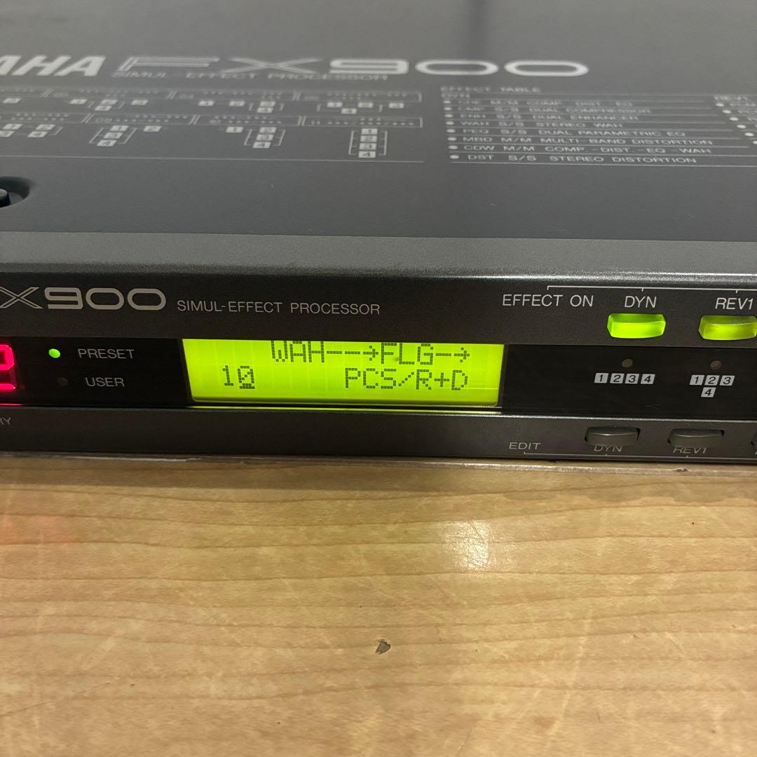 Yamaha Guitar Effects Units Ok Fx900