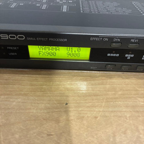 Yamaha Guitar Effects Units Ok Fx900