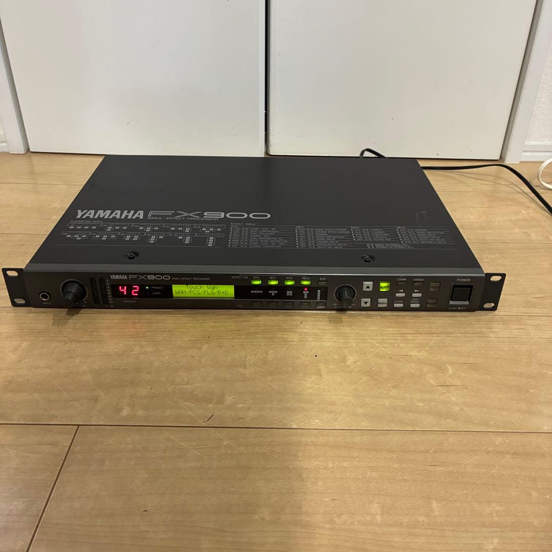 Yamaha Guitar Effects Units Ok Fx900