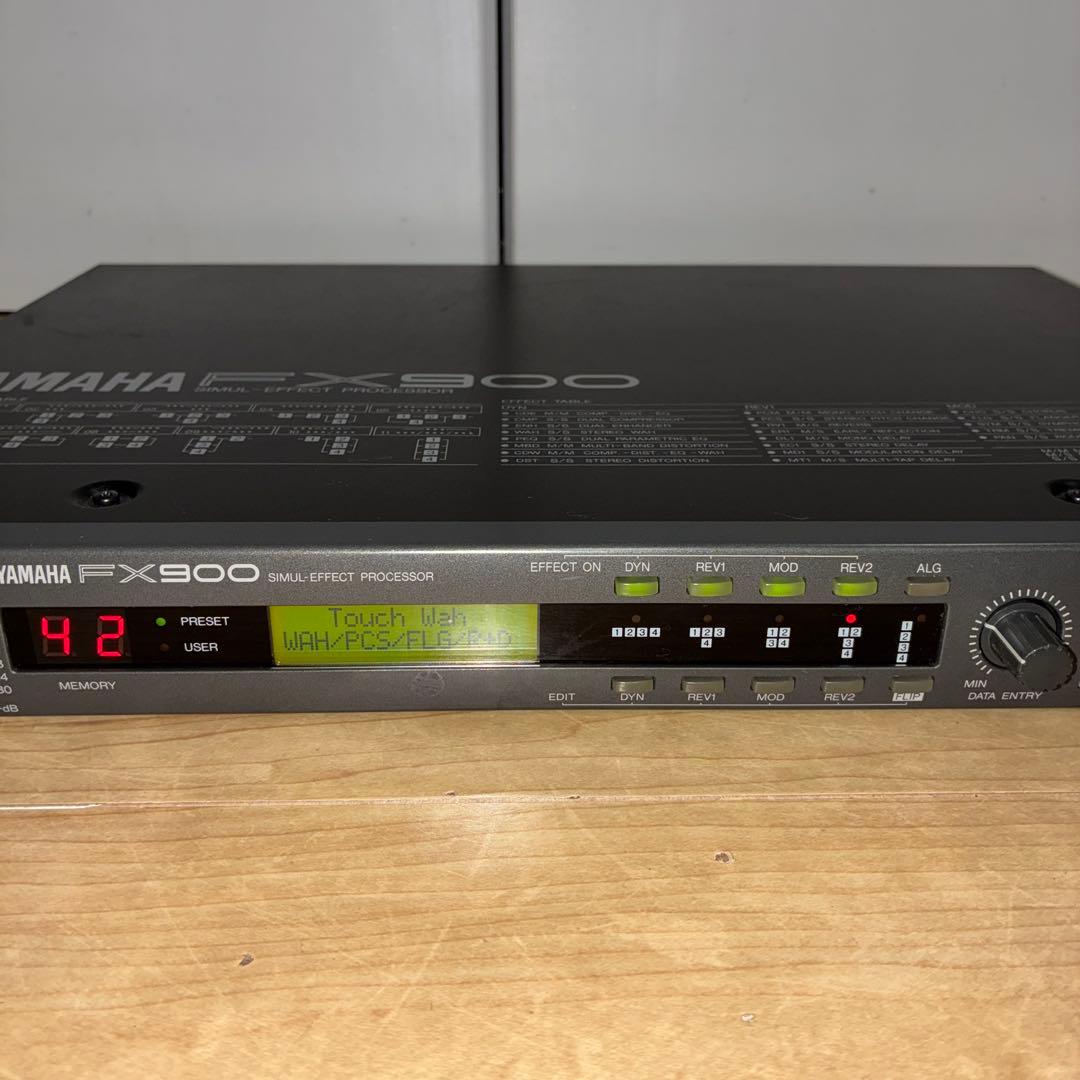 Yamaha Guitar Effects Units Ok Fx900