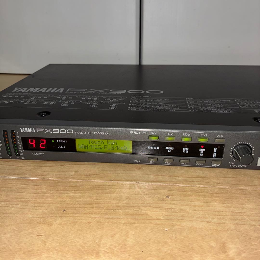 Yamaha Guitar Effects Units Ok Fx900