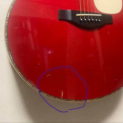 Yamaha Acoustic Guitars Lj36 See Through Red