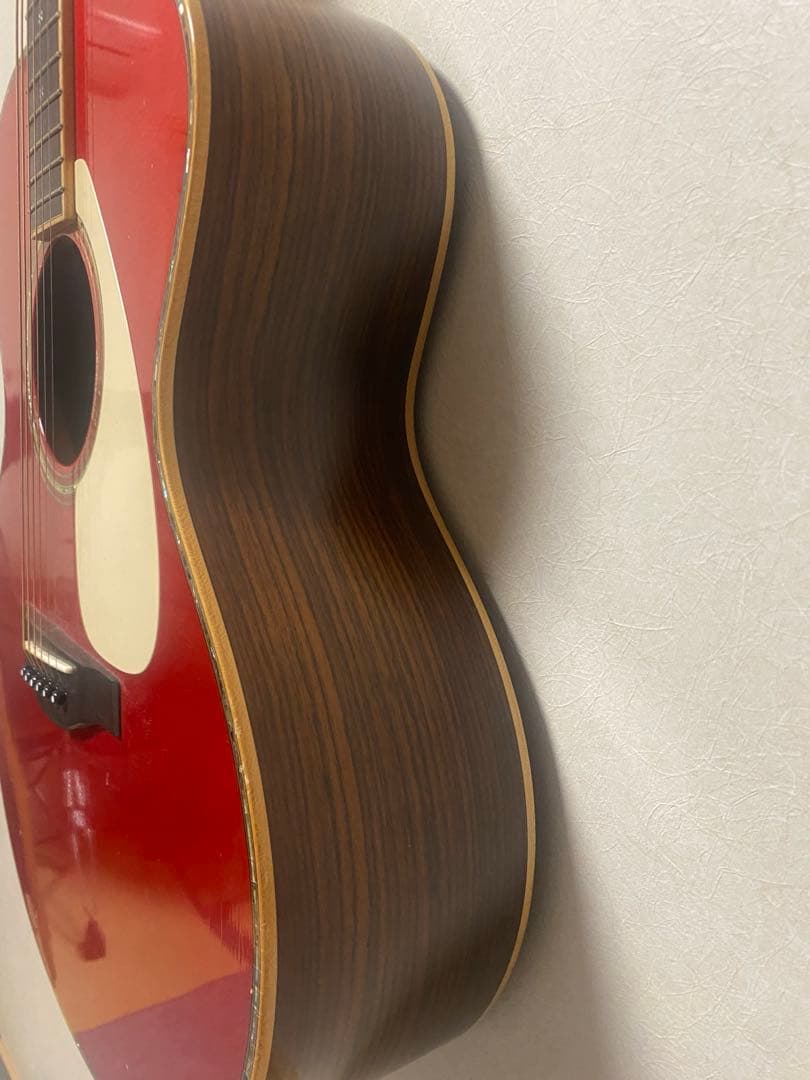 Yamaha Acoustic Guitars Lj36 See Through Red