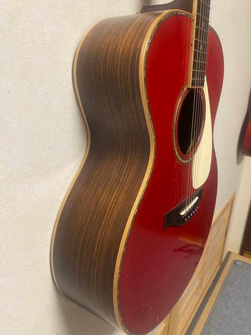 Yamaha Acoustic Guitars Lj36 See Through Red