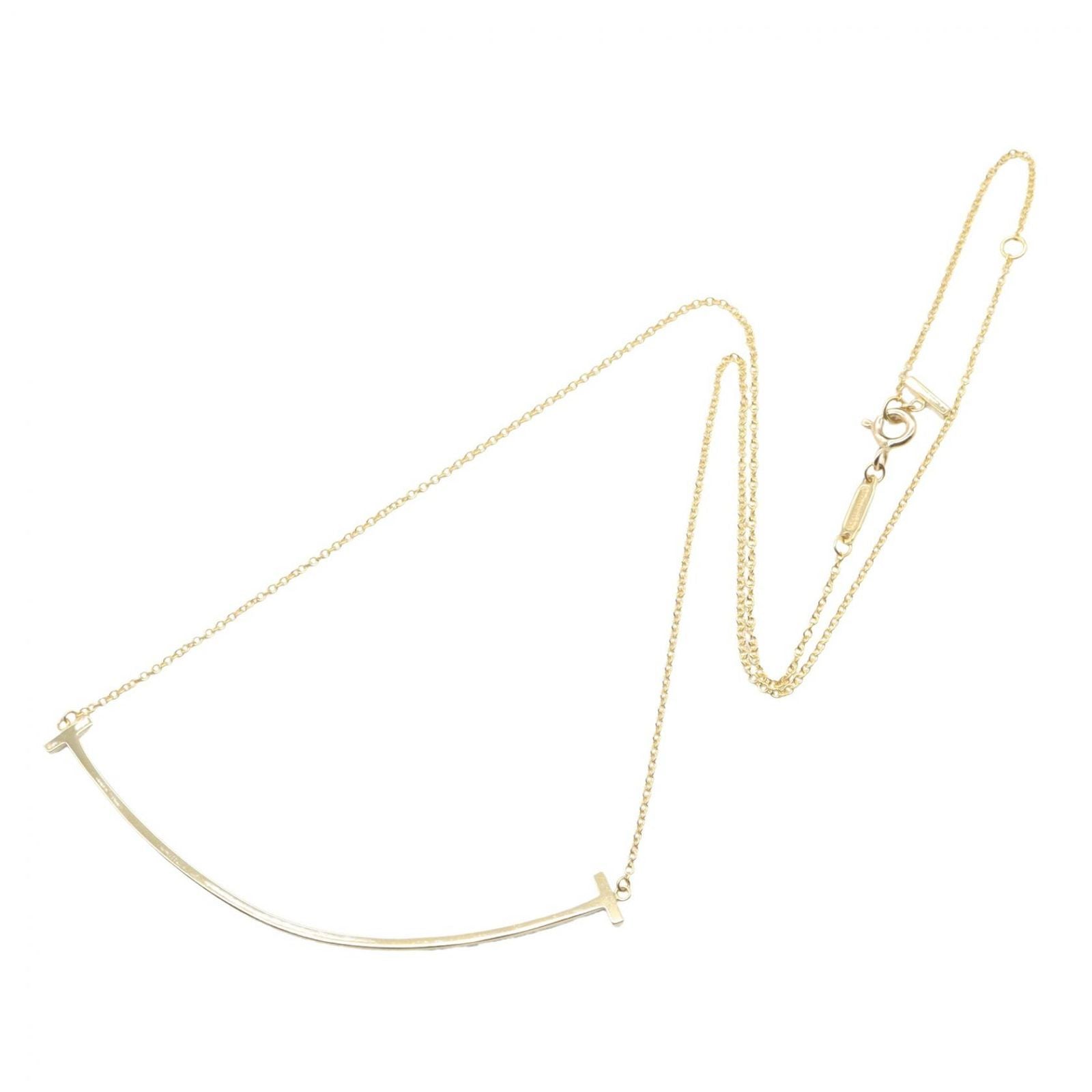 Tiffany Necklace Co T 60011652 40.5/45.5 K18