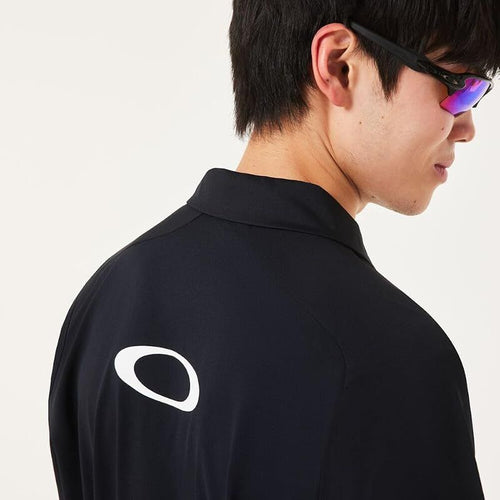 Polo Shirt Oakley Foa408146 Undulate Us S M O-Sync Pack Ls Blackout 0