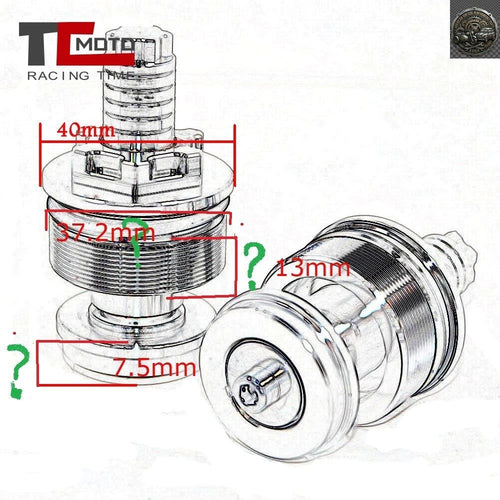 No Brand Others Front Shock Absorber Screw Fork Cover Cap Preload Adjusters