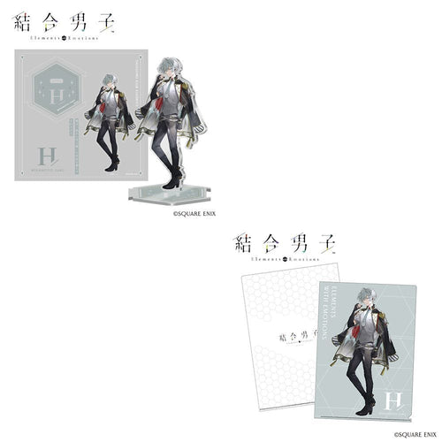 Onkyo Acrylic Stand 14 A4 "Combined Boys" 14-Piece Set Illustration Clear File)