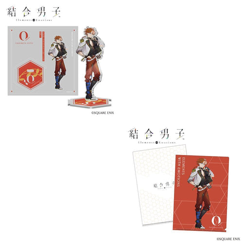 Onkyo Acrylic Stand 14 A4 "Combined Boys" 14-Piece Set Illustration Clear File)