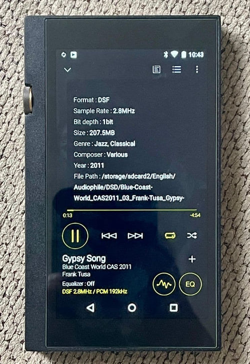 Onkyo Digital Audio Player Dp-X1