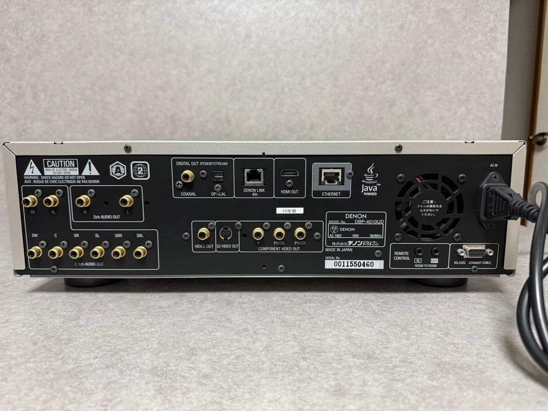 Cd Sacd Players Denon Dbp-4010Ud