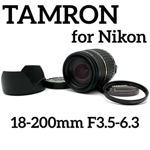 Nikon Zoom Lenses Tamron 18-200Mm F3.5-6.3 F