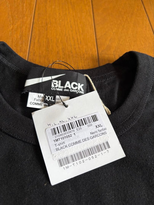 Black Comme Des Garcons T-Shirts X Nike T