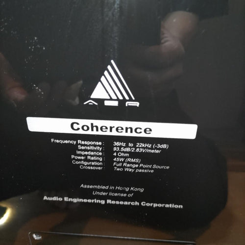 Speakers Aer Coherence Mk Used