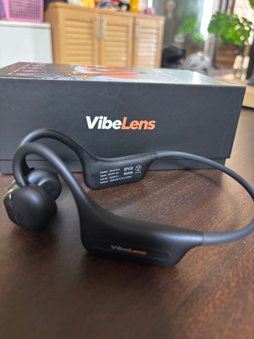 Bone Conduction Earphone Vibelens Musiccam