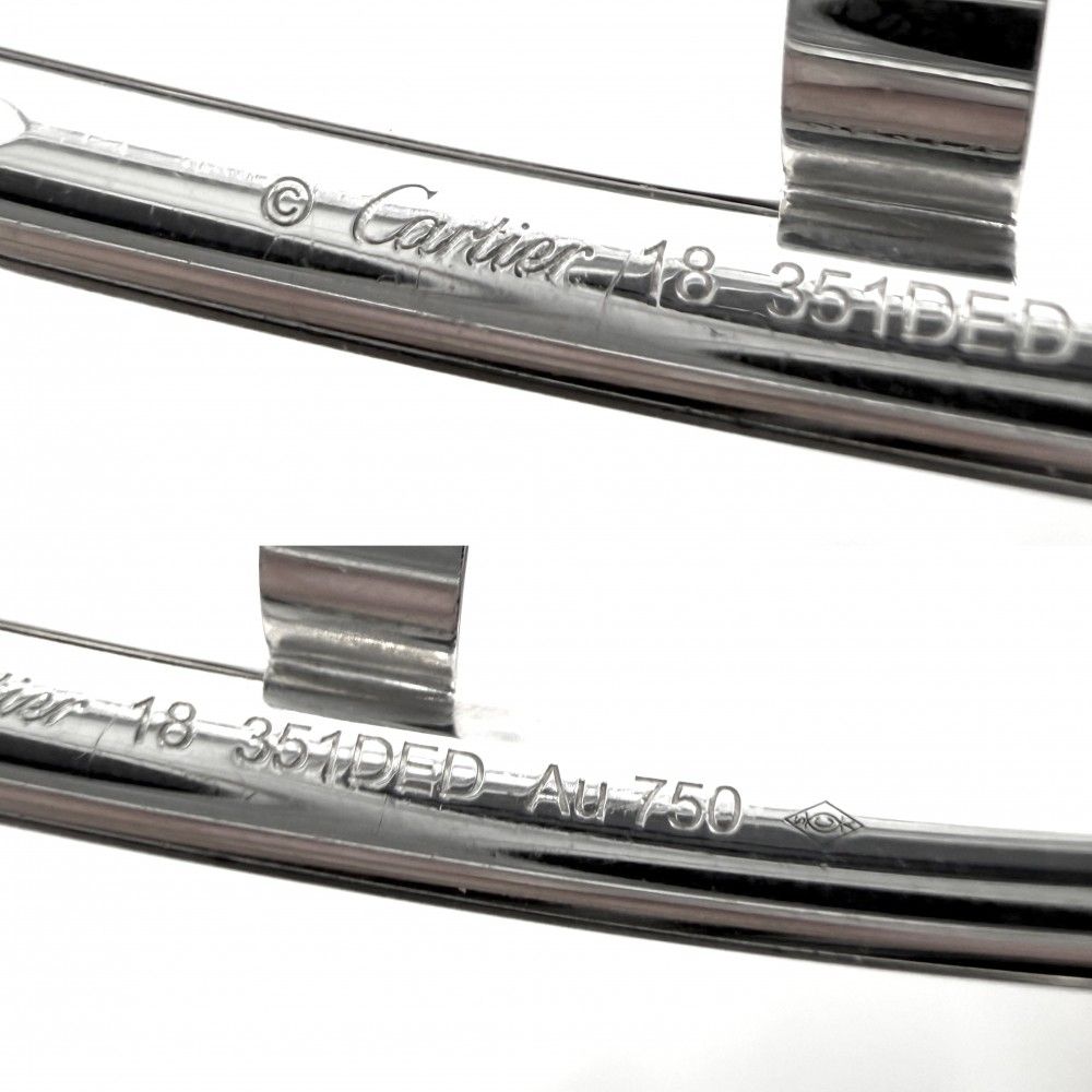 Cartier Bangle Wristband 18 Wg Au750 K18 36.2G