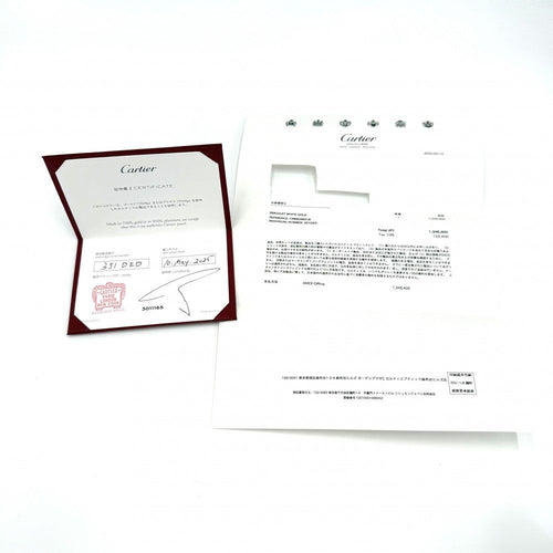 Cartier Bangle Wristband 18 Wg Au750 K18 36.2G