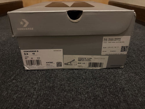 Rick Owens Drkshdw Sneakers Onestar Converse 27.5
