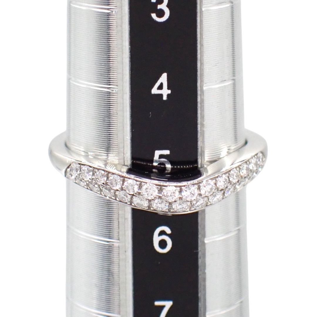 Bvlgari Ring 5 S 0.17Ct 29P Pt950 4655