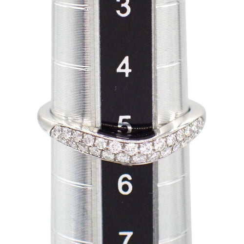 Bvlgari Ring 5 S 0.17Ct 29P Pt950 4655