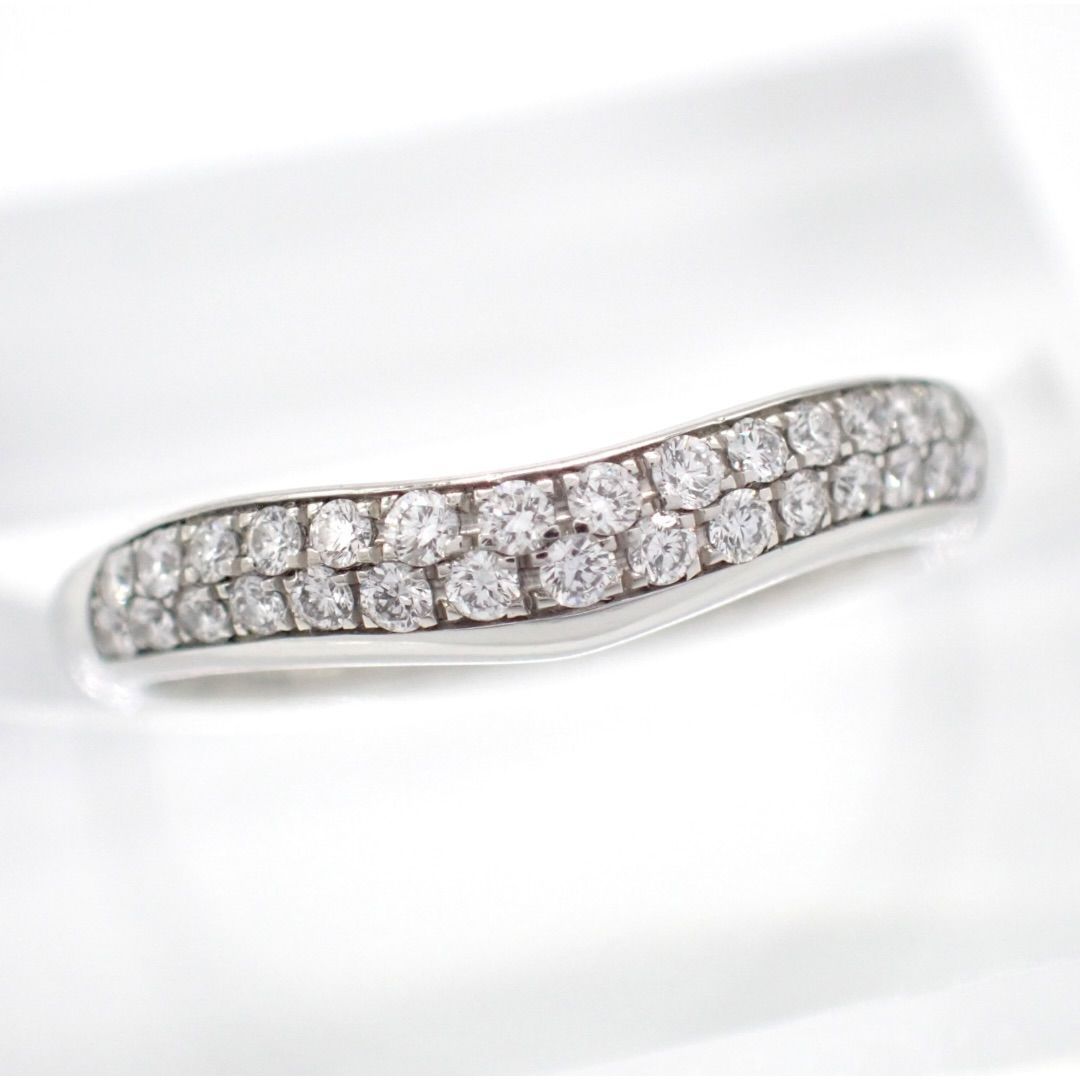 Bvlgari Ring 5 S 0.17Ct 29P Pt950 4655