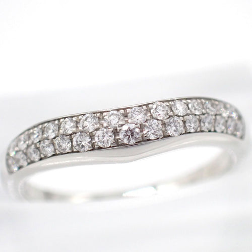 Bvlgari Ring 5 S 0.17Ct 29P Pt950 4655