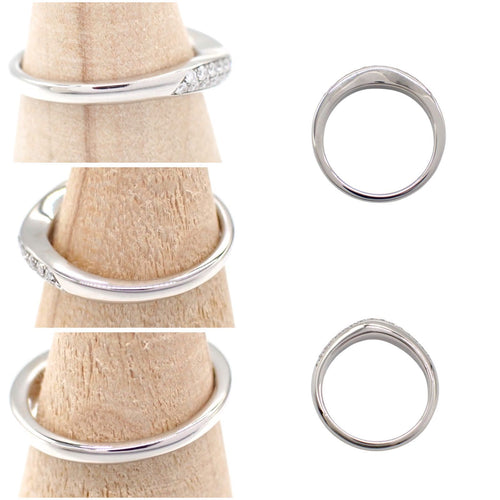 Bvlgari Ring 5 S 0.17Ct 29P Pt950 4655