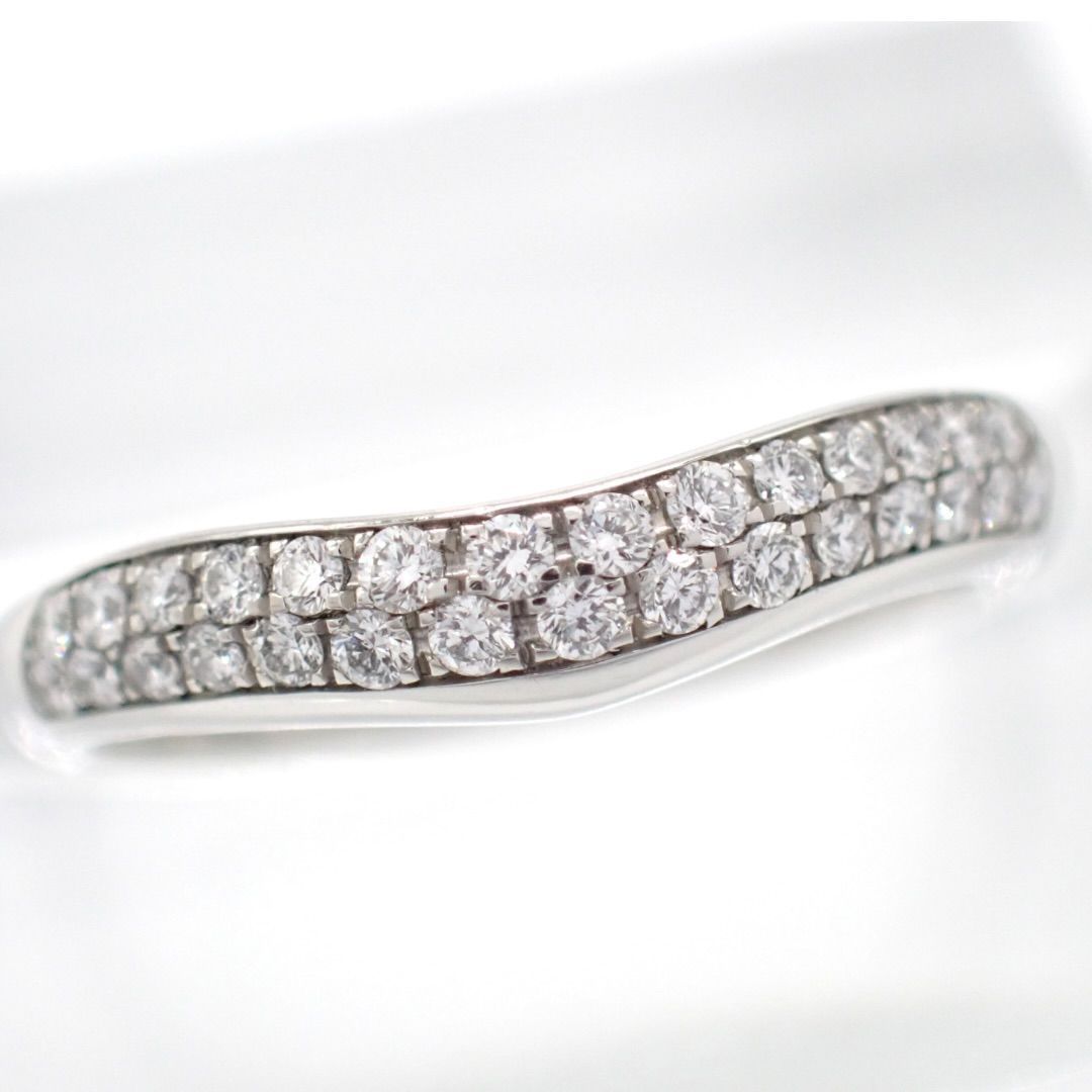 Bvlgari Ring 5 S 0.17Ct 29P Pt950 4655