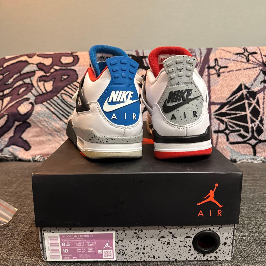 Nike Sneakers Air Jordan 4 Retro Se What The
