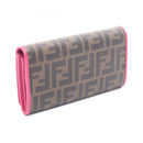 Fendi Long Wallet 8M0298 Pvc Used A