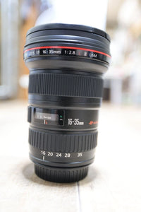Zoom Lenses Canon Ef16-35Mm F2.8L Ii Usm