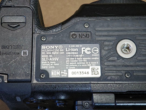 Sony Digital Slrs 99 Slt-A99V
