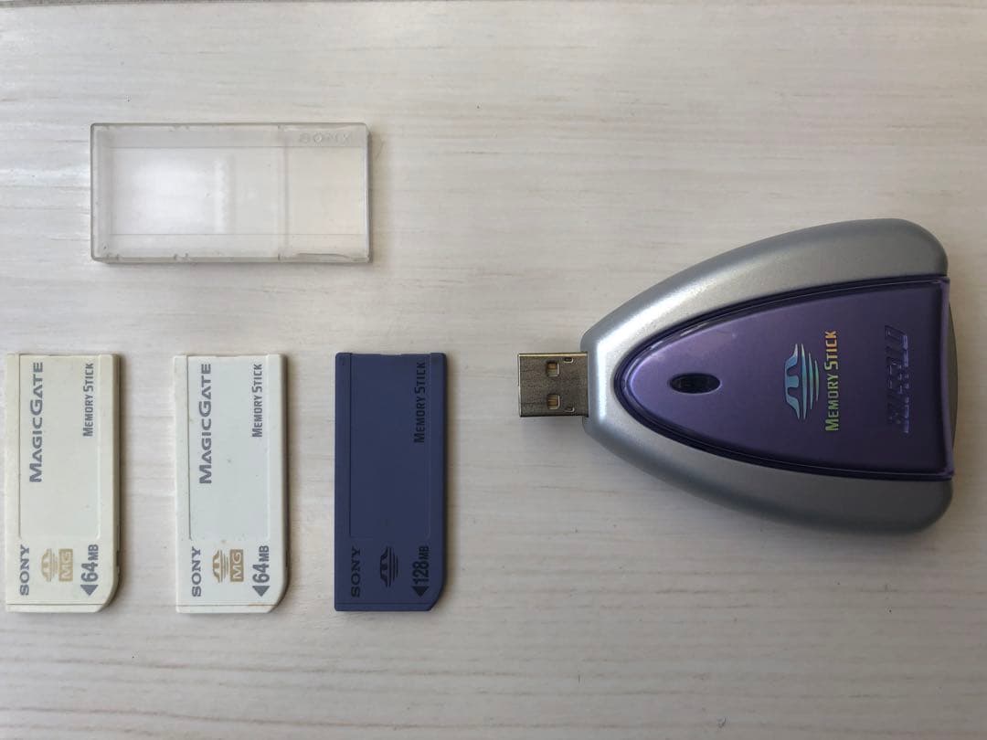 Sony Memory Stick 128Mb 64Mb Usb