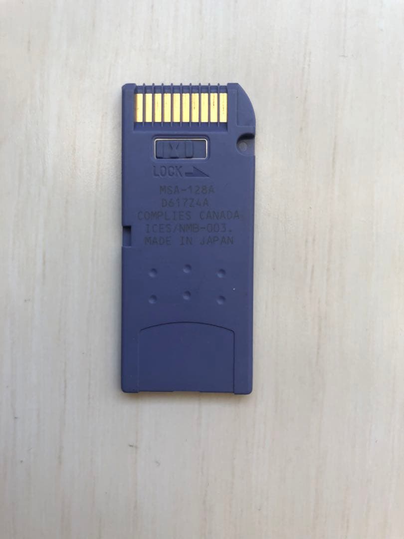 Sony Memory Stick 128Mb 64Mb Usb