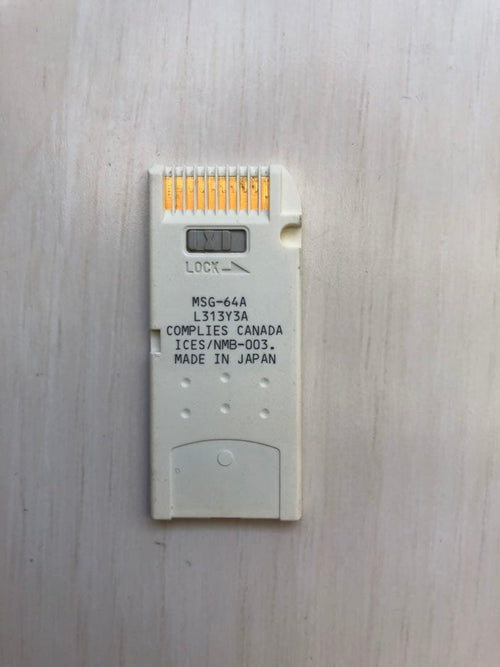 Sony Memory Stick 128Mb 64Mb Usb
