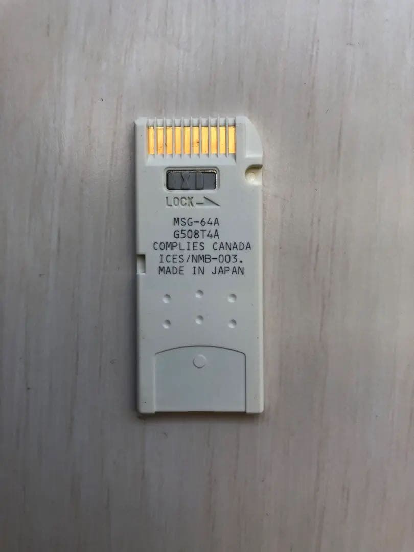 Sony Memory Stick 128Mb 64Mb Usb