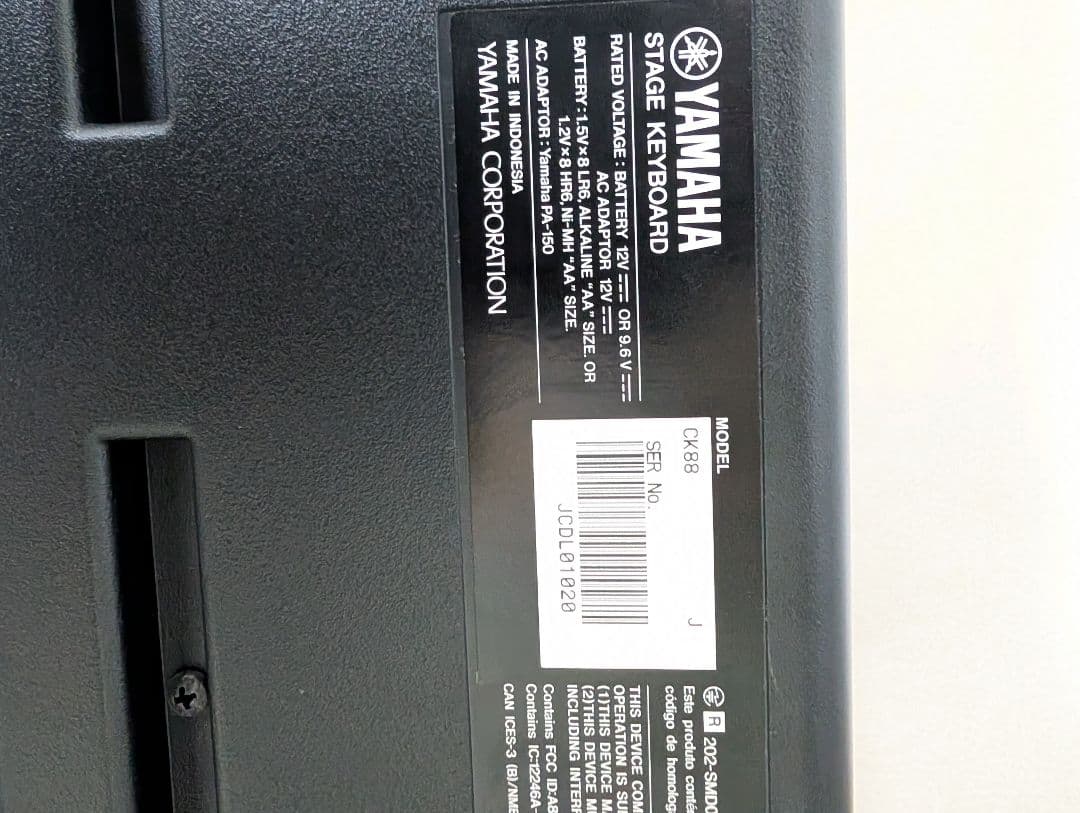 Keyboard Electronic Piano Yamaha Ck88 88