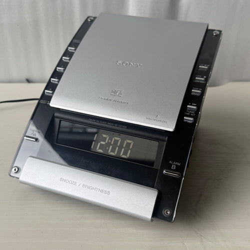 Sony Cd Md Cassette Deck Icf-Cd7000 Am Fm