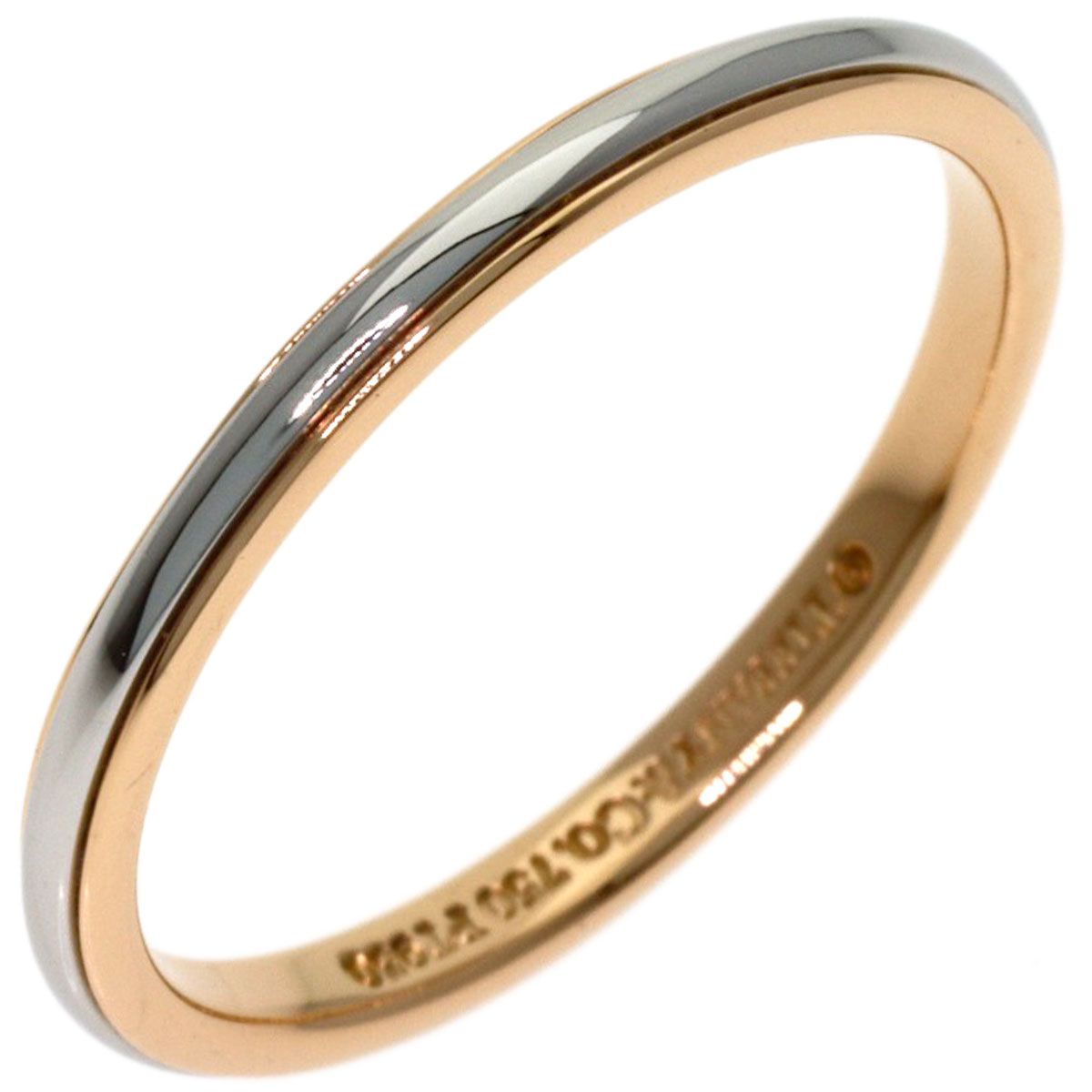 Tiffany Ring Tiffany&Co. K18Pg Pt950